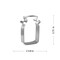 Farmhouse Milk Jug Cookie Cutter 3.75 in, CookieCutter.com, Tin Plated Steel, Handmade in the USA